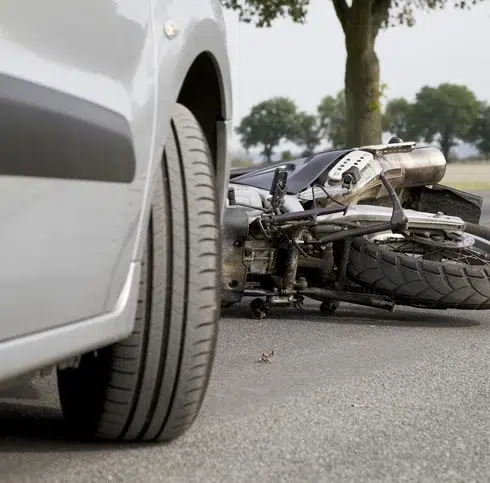 a motorcycle accident