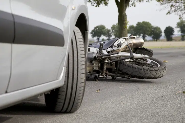 a motorcycle accident